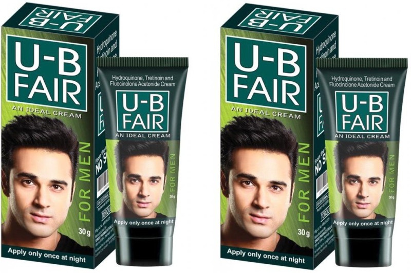 U-B Fair Whitening Cream For Men Pack Of 2(60 g)