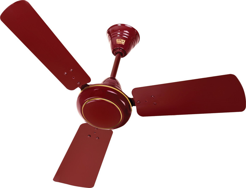 EON JET 650 900 mm 3 Blade Ceiling Fan(Brown, Pack of 1)