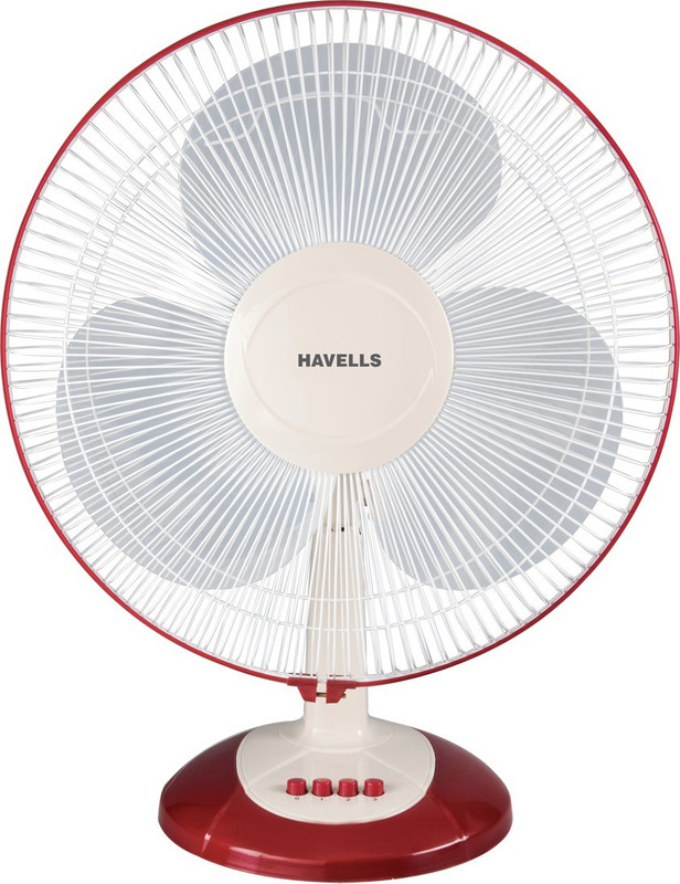 HAVELLS Swing LX|120 ribs guard|Jerk free oscillation|Impressive air delivery| Low Noise with 2 Year Warranty Energy Saving 400 mm Ceiling Fan(Cherry | Pack of 1)