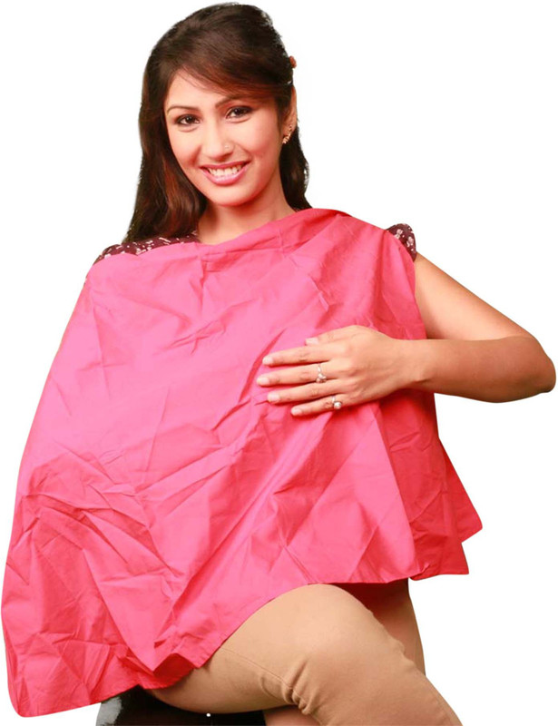 Vixenwrap Pink Solid Feeding Cloak(Pink)