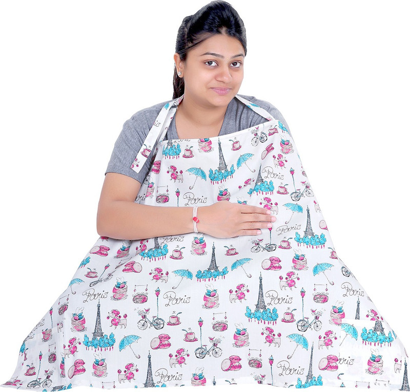 My Stork Story Feeding Cloak(Multicolour)