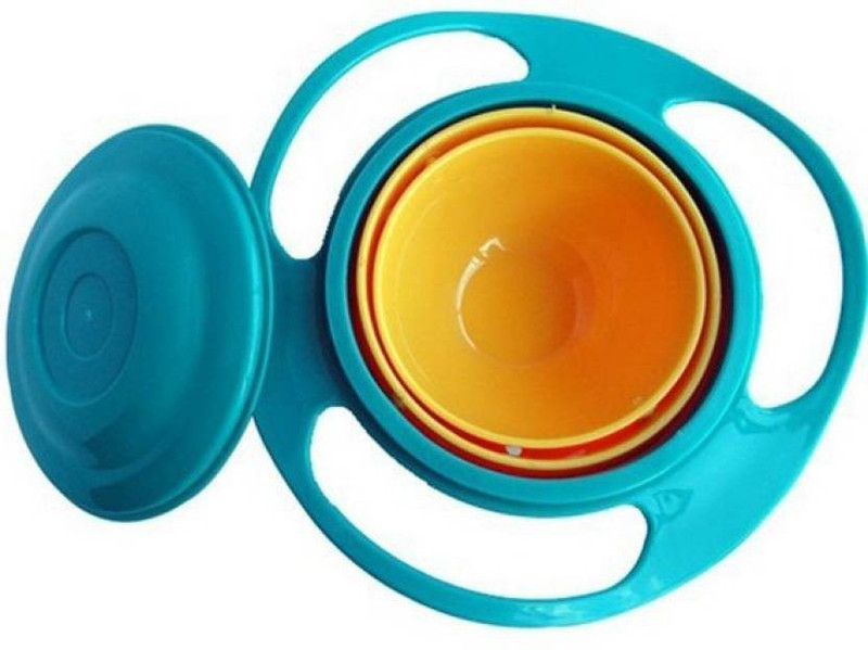 Trisha Kids Gyroscopic with Lid Snack - Plastic(Multicolor) Trisha Kids Gyroscopic with Lid Snack - Plastic(Multicolor)