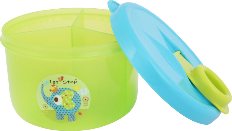 1st Step Milk Powder Container - Plastic(Green) 1st Step Milk Powder Container - Plastic(Green)