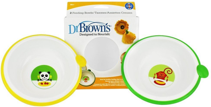 Dr. Brown's Bowls - Plastic(Multicolor) Dr. Brown's Bowls - Plastic(Multicolor)