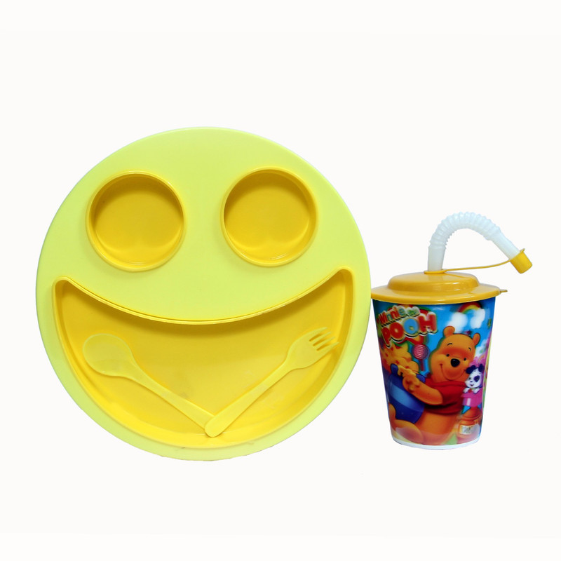 Zasmina macdonal plate - plastic(Yellow)