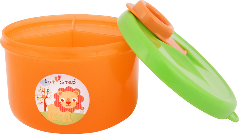 1st Step Milk Powder Container - Plastic(Orange) 1st Step Milk Powder Container - Plastic(Orange)