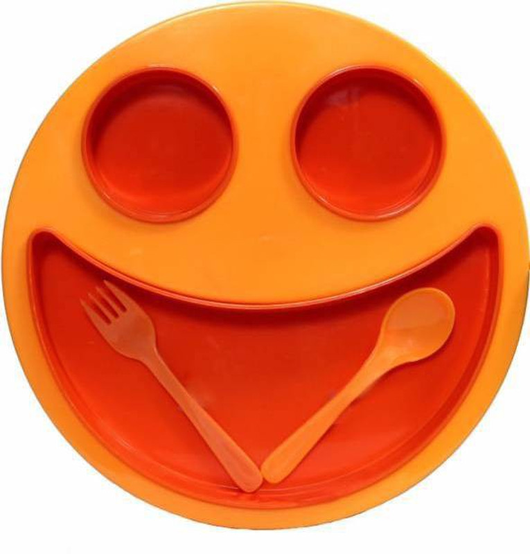MyTag Mac Doodle Plate - Food Grade Plastic(Orange)