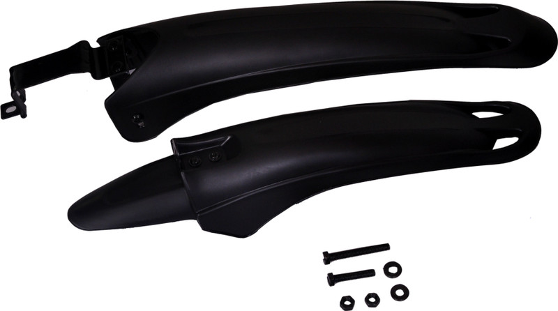 Dark Horse Fox Black Clip-on Front & Rear Fender(Multicolor) Dark Horse Fox Black Clip-on Front & Rear Fender(Multicolor)