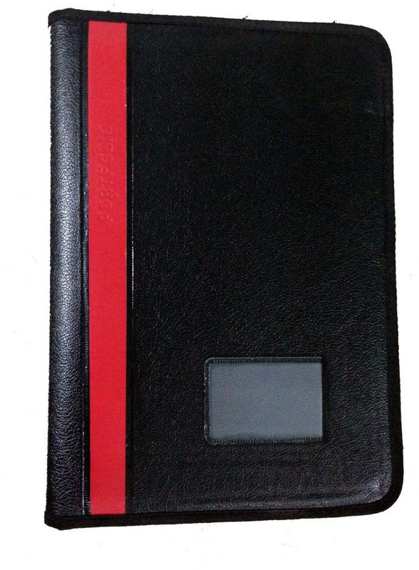 Bansal Paper Industries Matrix Executive Series Leather Document bag(Set Of 1, Black) RS.234 (48.00% Off) - Flipkart