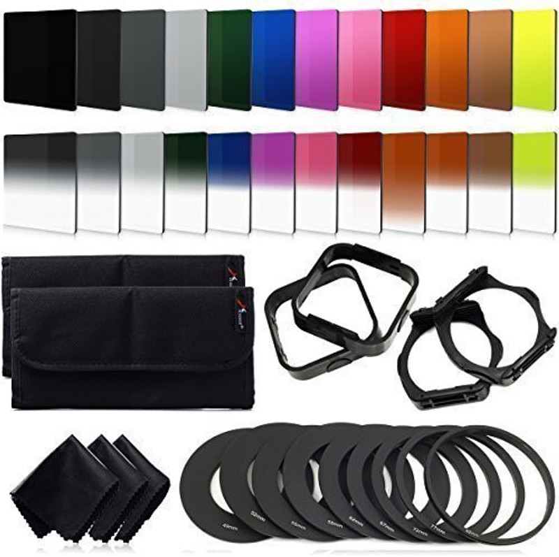 XCSOURCE Complete Square Kit Color Effect Filter(95 mm)