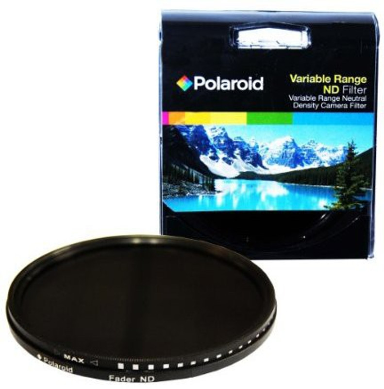 Polaroid Optics 46Mm Hd Multi-Coated Variable Range Neutral Density Fader Filter - Black ND Filter(46 mm)