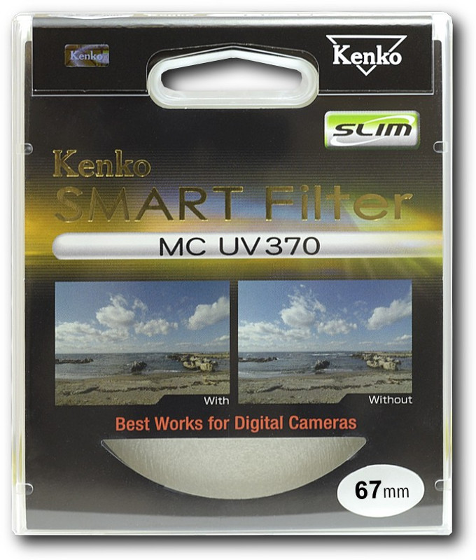 Kenko Smart MC UV370 SLIM 67mm UV Filter(67 mm)