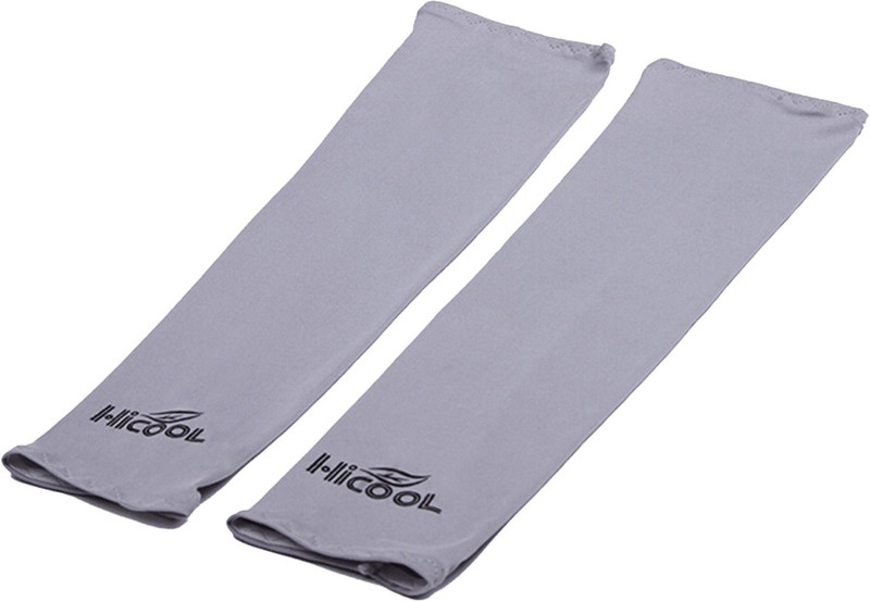 DeNovo HiCool UV Protection Arm Sleeves (1 Pair) Fitness Band(Grey)