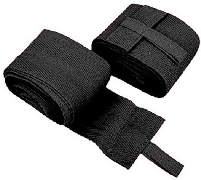 Mor Sporting Hand Wrist Wrap Grip Fitness Band(Black)