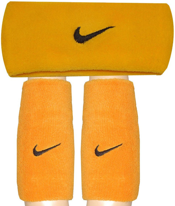 R-Lon Wrist and Head Combination Fitness Band(Yellow, Pack of 3)