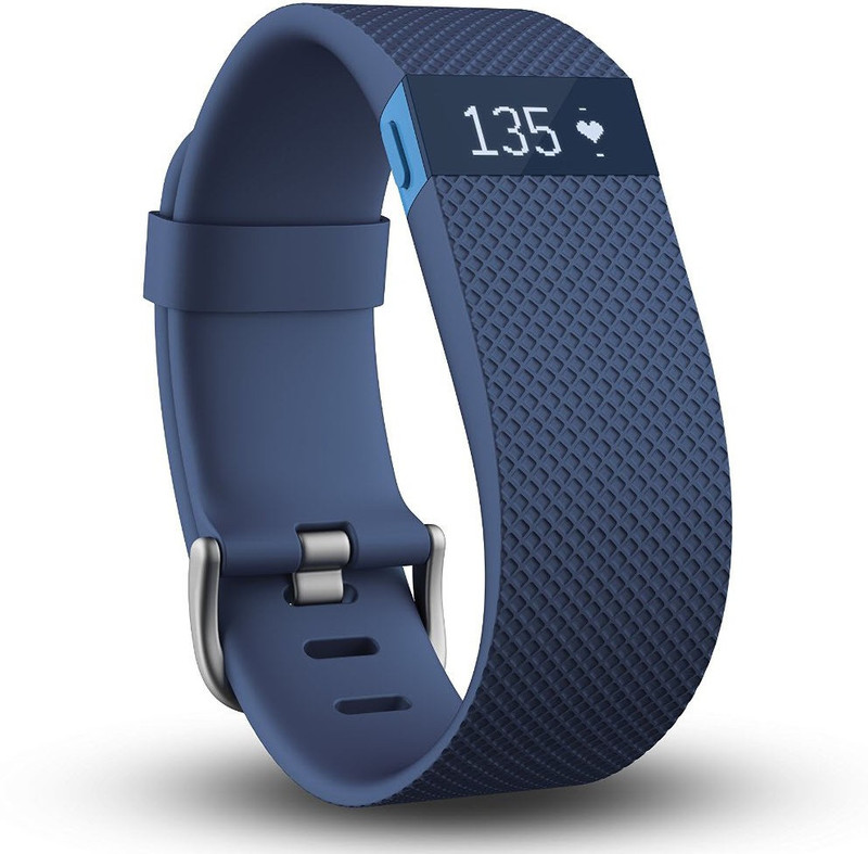 Fitbit Charge HR Fitness Band(Blue)