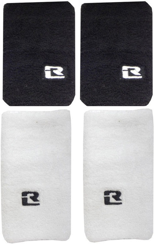 R-Lon Wrist Support Combination Fitness Band(Black, White, Pack of 4)