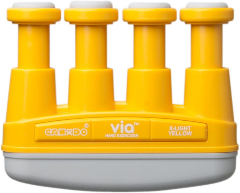 Cando Via Hand Exercisers Hand Grip/Fitness Grip(Yellow)
