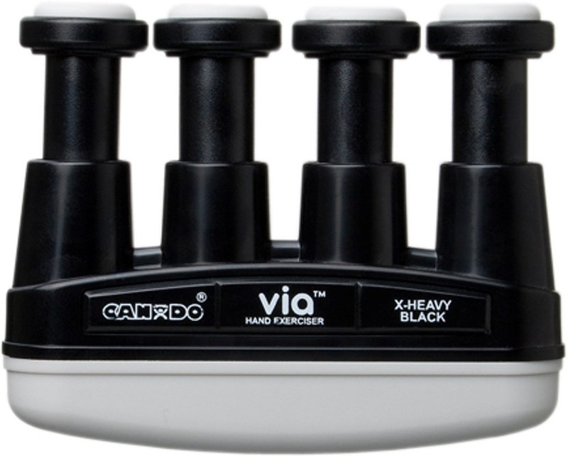 Cando Via Hand Exercisers Hand Grip/Fitness Grip(Black)