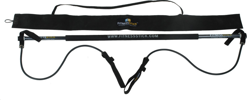 Fitness Stick F s™ Telescopic Black ( Heavy ) Level 3 Hand Grip/Fitness Grip(Black)