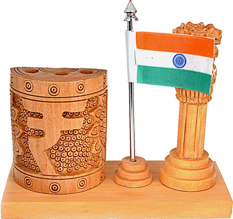 Craft Trade India Rectangle Table Miniature Flag(Polyester) Craft Trade India Rectangle Table Miniature Flag(Polyester)
