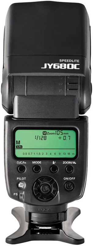 Axcess Viltrox JY-680C Camera LCD TTL Speedlite Flash(Black)
