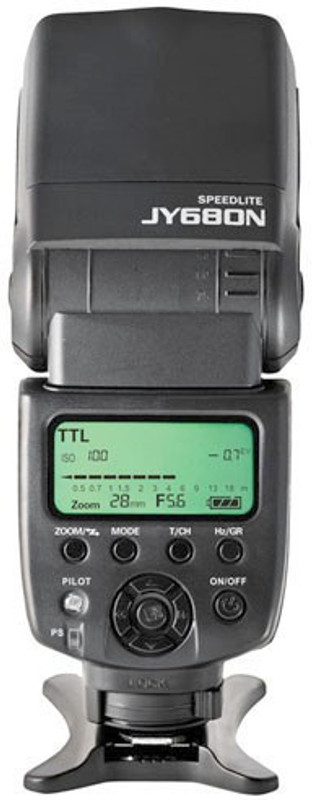 Axcess Viltrox JY680 Mini LCD Speedlite for All DSLR Cameras Flash(Black)