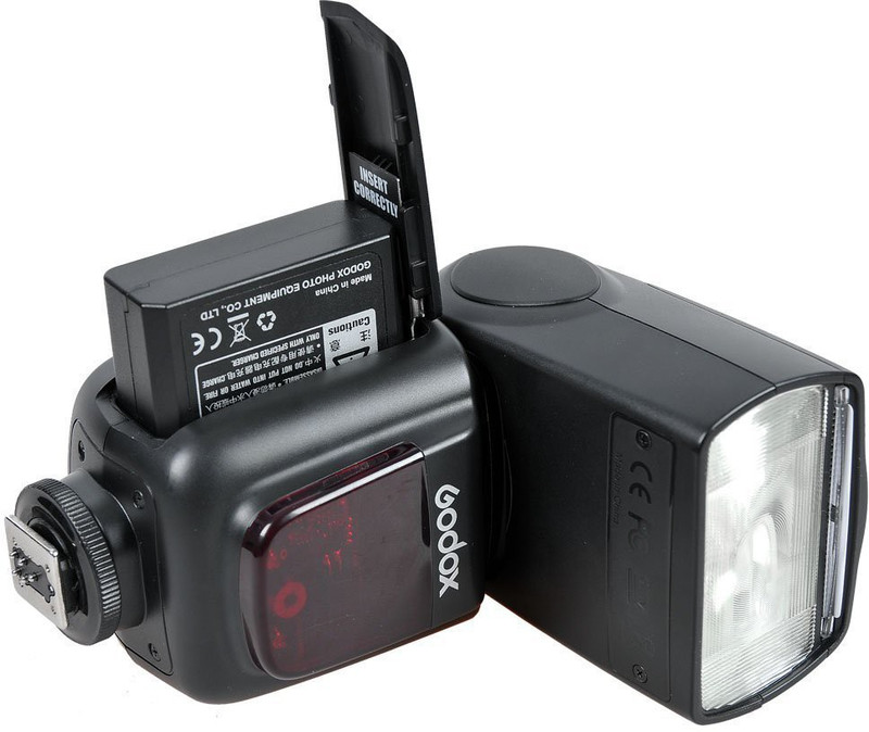Godox Lithium-ion Chargeable Battery Speedlite Flash(Black)