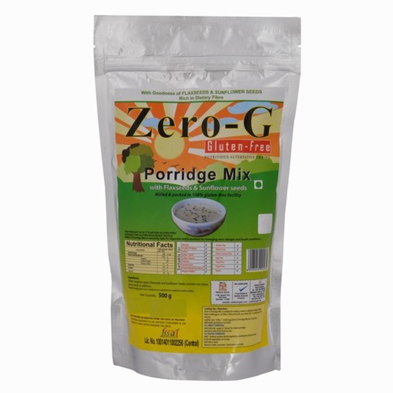 Zero-G Porridge Mix pack of 3(500 g, Pack of 3)