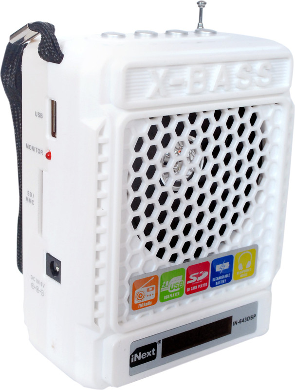 Inext IN-643DSP FM Radio(White)