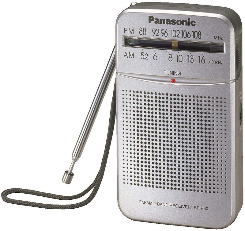 Panasonic ?RF-P50DGC-S FM Radio(Silver)