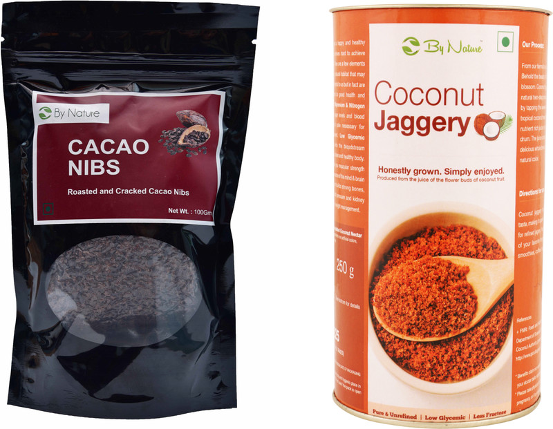 By Nature Combo(Cacao Nibs 100 g, Coconut Sugar 250 g)