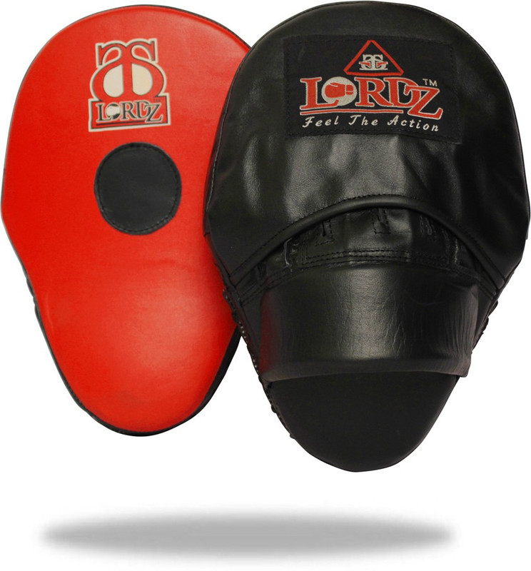 Lordz Curved Leather Punching Focus Pad(Black)
