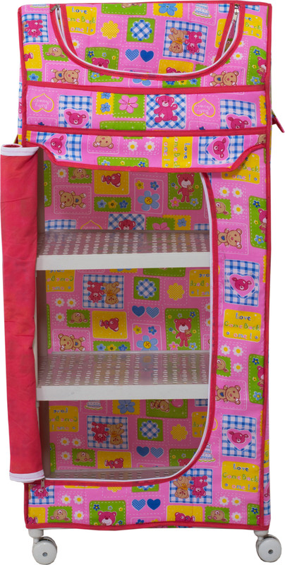 Weplay Kidz Utility Almirah(Pink) Weplay Kidz Utility Almirah(Pink)