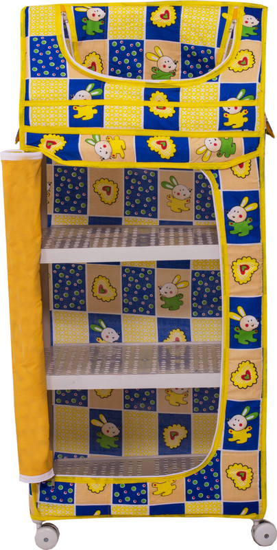 Weplay Kidz Utility Almirah(Yellow) RS.1276 (42.00% Off) - Flipkart
