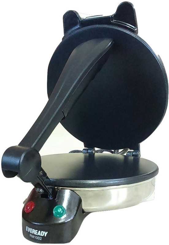 Eveready RM1002 Roti/Khakhra Maker(Black & Silver)