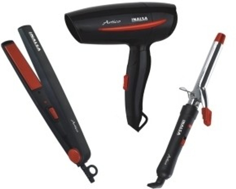 Inalsa Combo of Inalsa Artico Hair Dryer, Curler, Straightner Food Processor