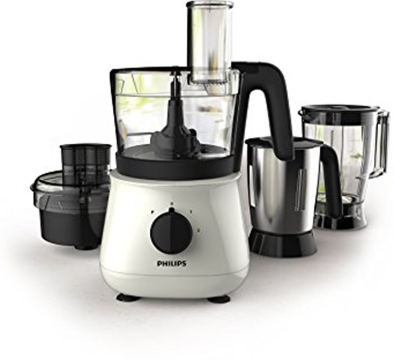 Philips HL1660 700 W Food Processor(White, Black)