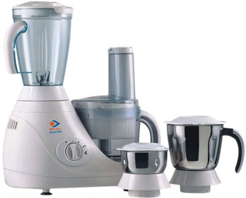 Bajaj Platini Px 80f 600 W Food Processor(White)