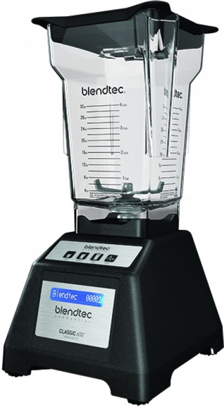 BLENDTEC EZ600 1000 W Food Processor(Black Blue display)