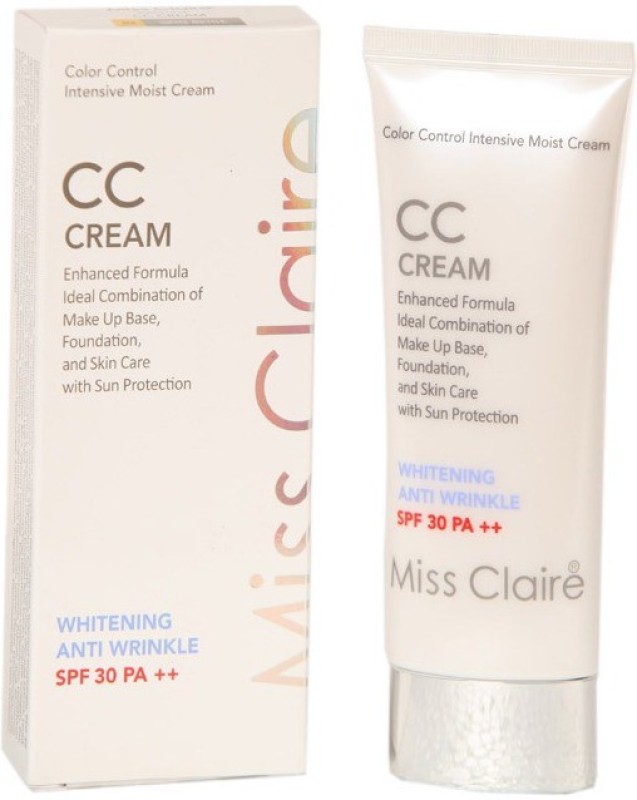 silky soft cream CC Cream Foundation(Skin Beige, 30 ml)