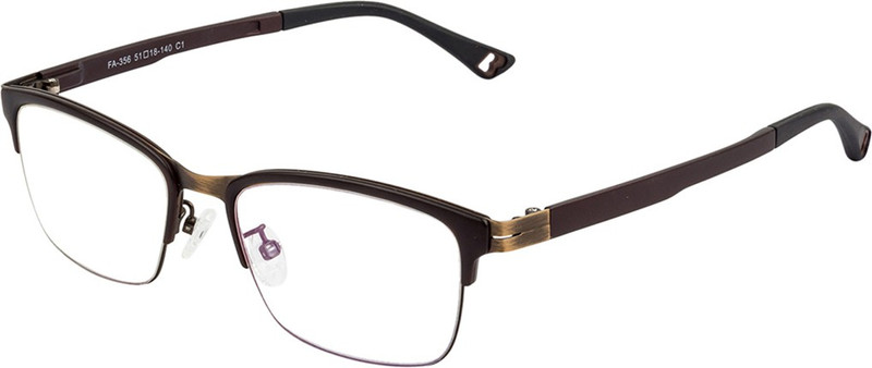 Farenheit Half Rim Rectangle Frame(51 mm)