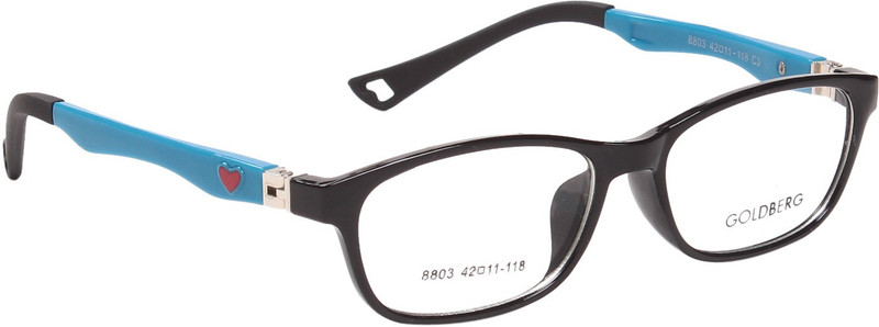 Gold Berg Full Rim Wayfarer Frame(42 mm)