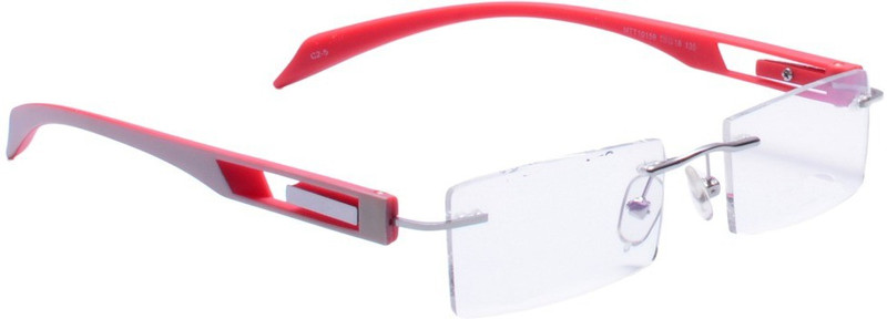 HyderabadOpticians Rimless Rectangle Frame(59 mm)