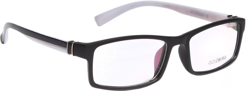 Gold Berg Full Rim Rectangle Frame(49 mm)