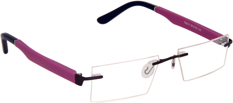 Specs N Lenses Rimless Square Frame(50 mm)