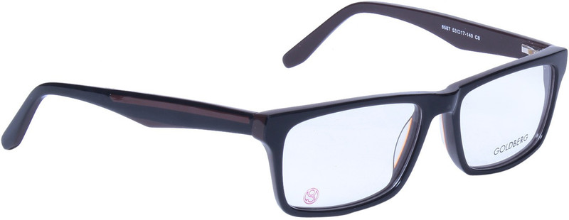 Gold Berg Full Rim Rectangle Frame(53 mm)