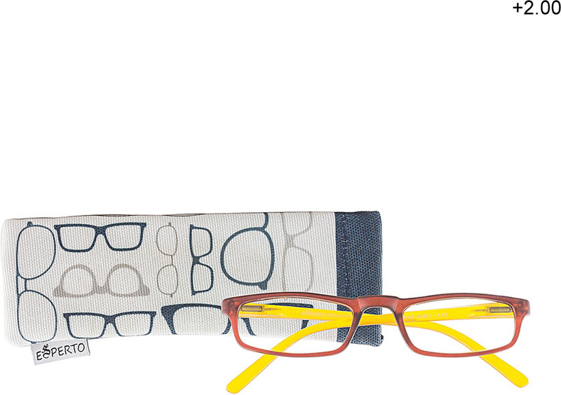 Esperto Readers Full Rim (+1.25) Rectangle Reading Glasses(48 mm)