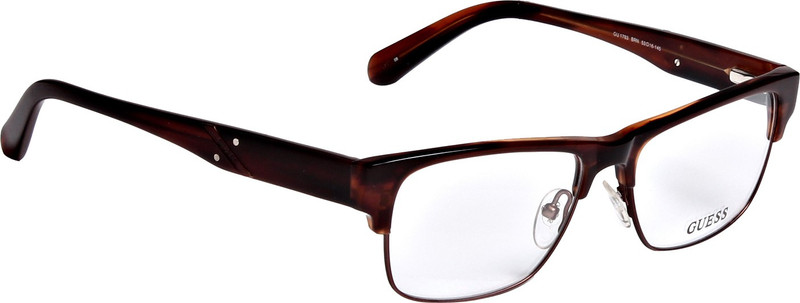 Guess Half Rim Wayfarer Frame(53 mm)