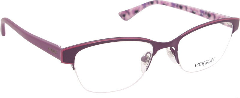 Vogue Half Rim Square Frame(50 mm)